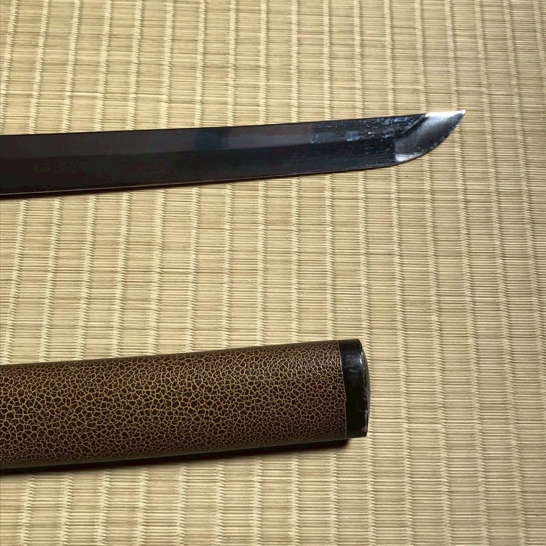 Js7 模造刀 日本刀 太刀 脇差 観賞用 大小 侍 刀 置物 昭和レトロ