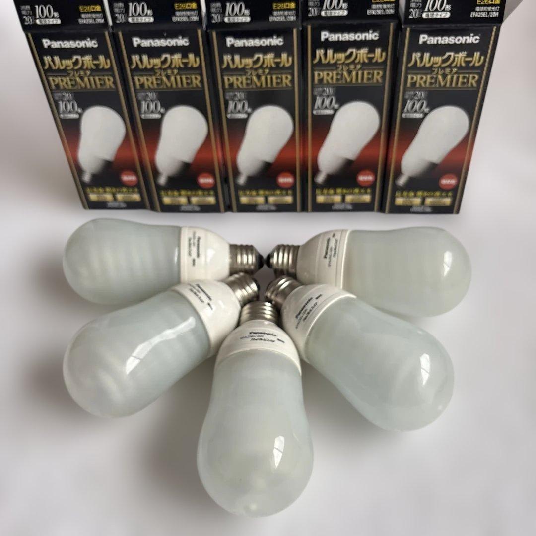 ま*い様 ★☆Panasonicパルックボール プレミア100形電球タイプ 5個
