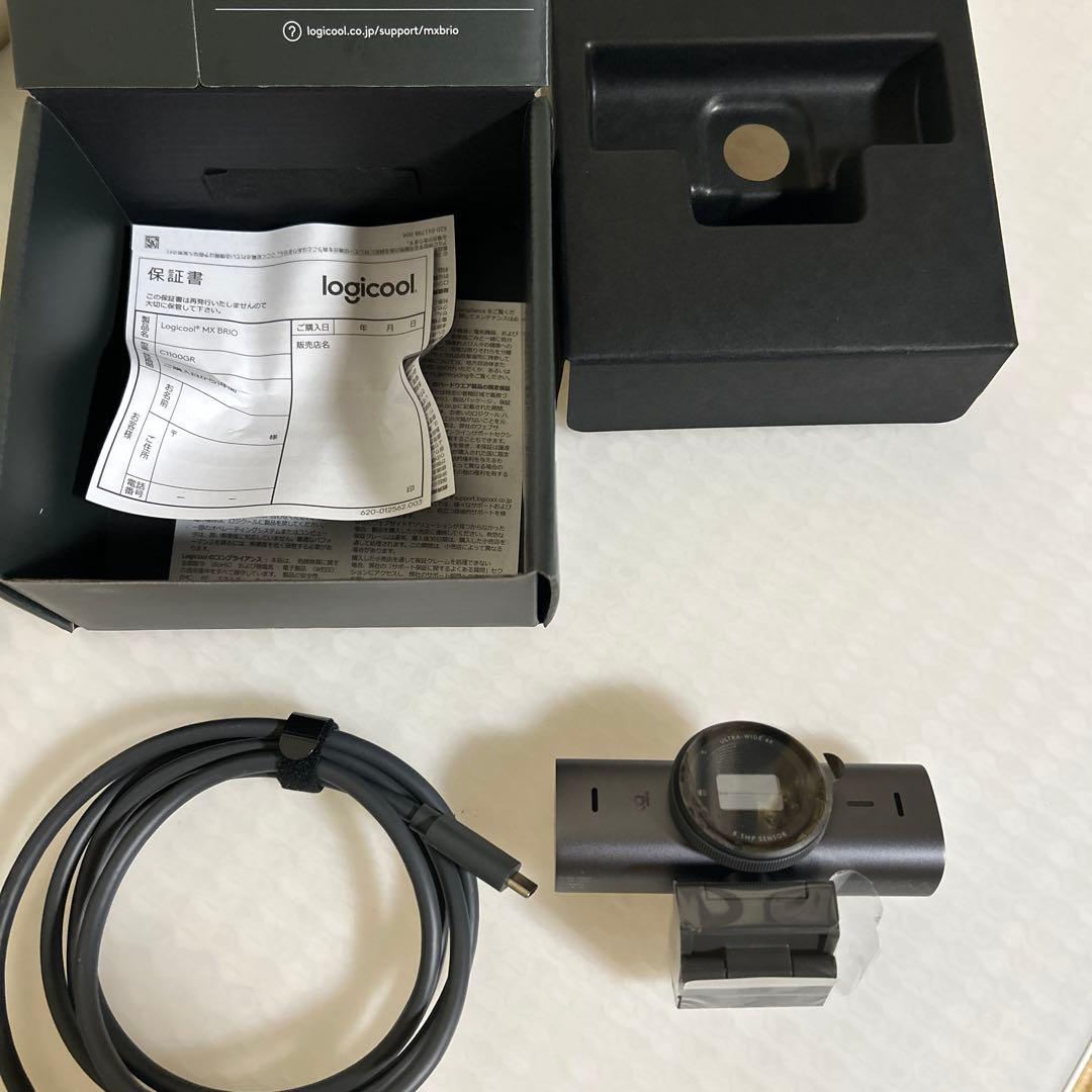 Logicool MX BRIO 4K Webカメラ
