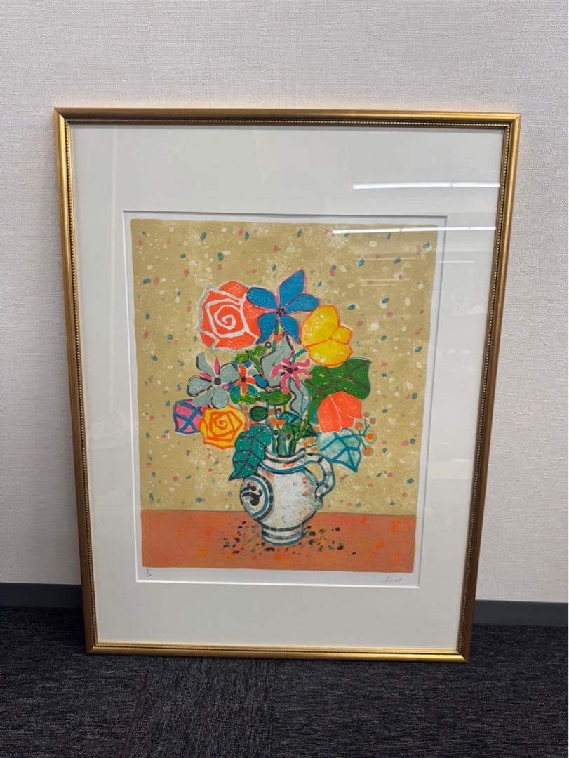 リトグラフ　ポールアイズピリ　PAUL AIZPIRI 直筆サイン　8/100