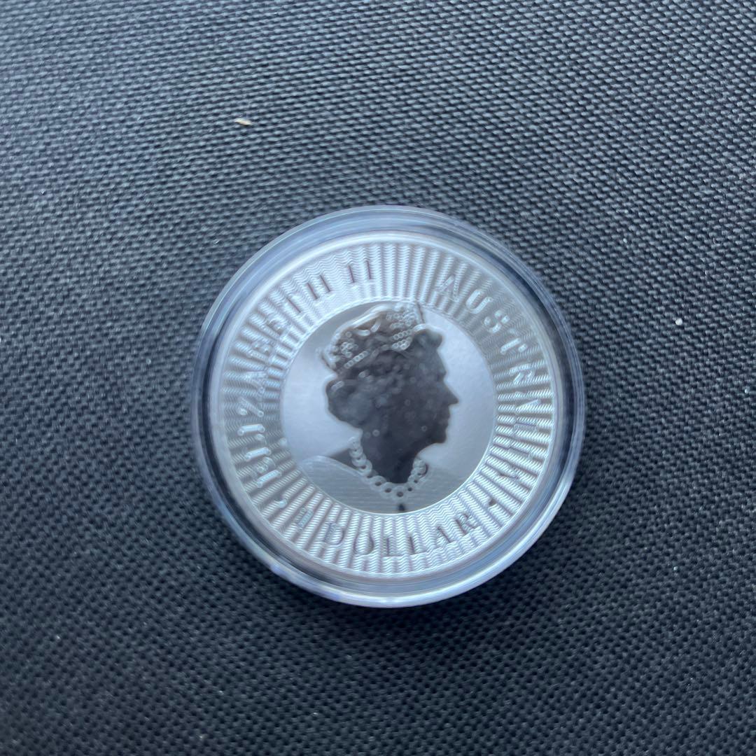 2021オーストラリアカンガルー 銀貨1オンスクリアーケース 銀貨 5枚セット