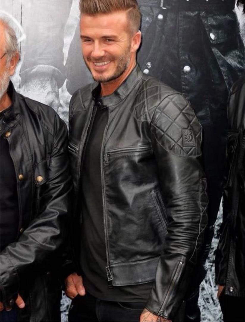 【新品】UABONI レザージャケット フランス 最上級牛革 XL ベッカム愛用