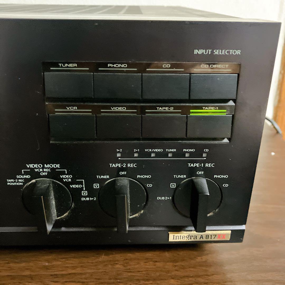 動作品】ONKYO オンキョー プリメインアンプ Integra A-817XX