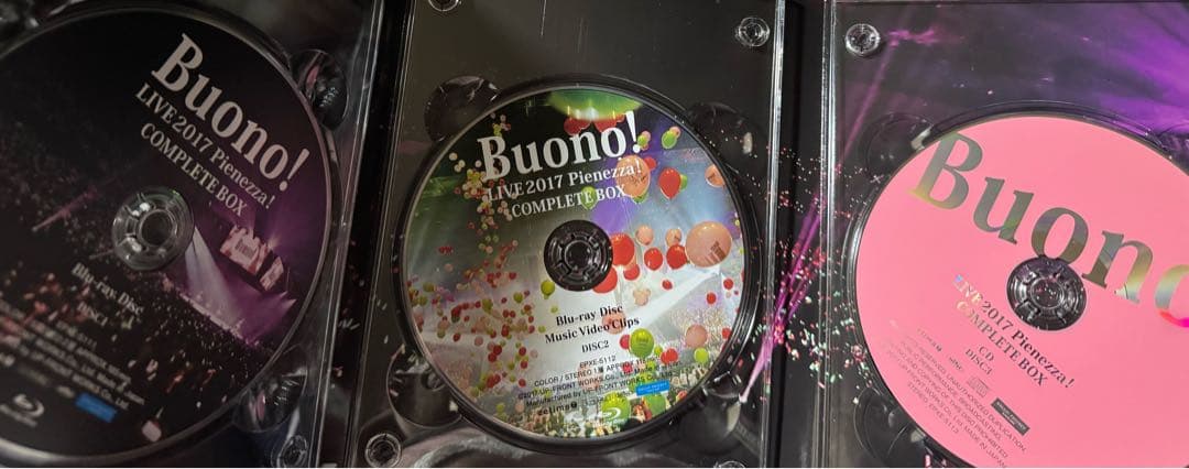 ミュージック Buono! LIVE2017 Pienezza! COMPLETE BOX