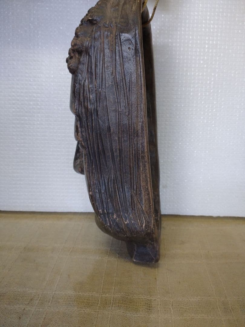 益子焼 面 仏 飾り