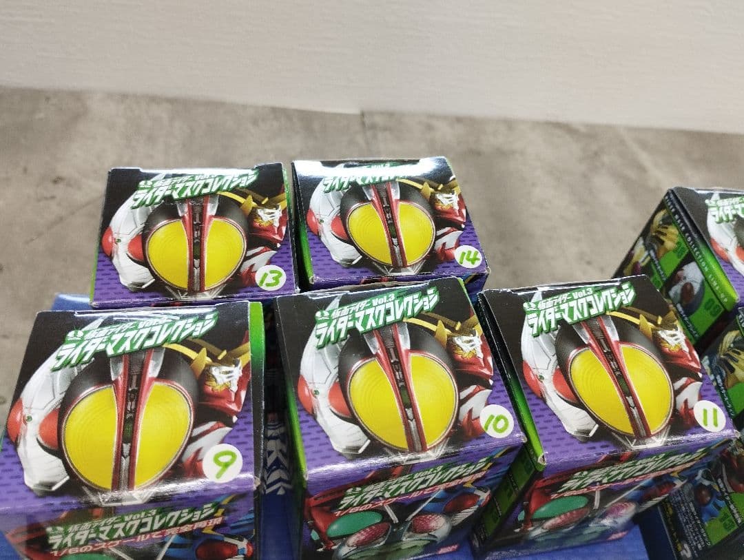 仮面ライダー マスクコレクション Vol.3　27個セット