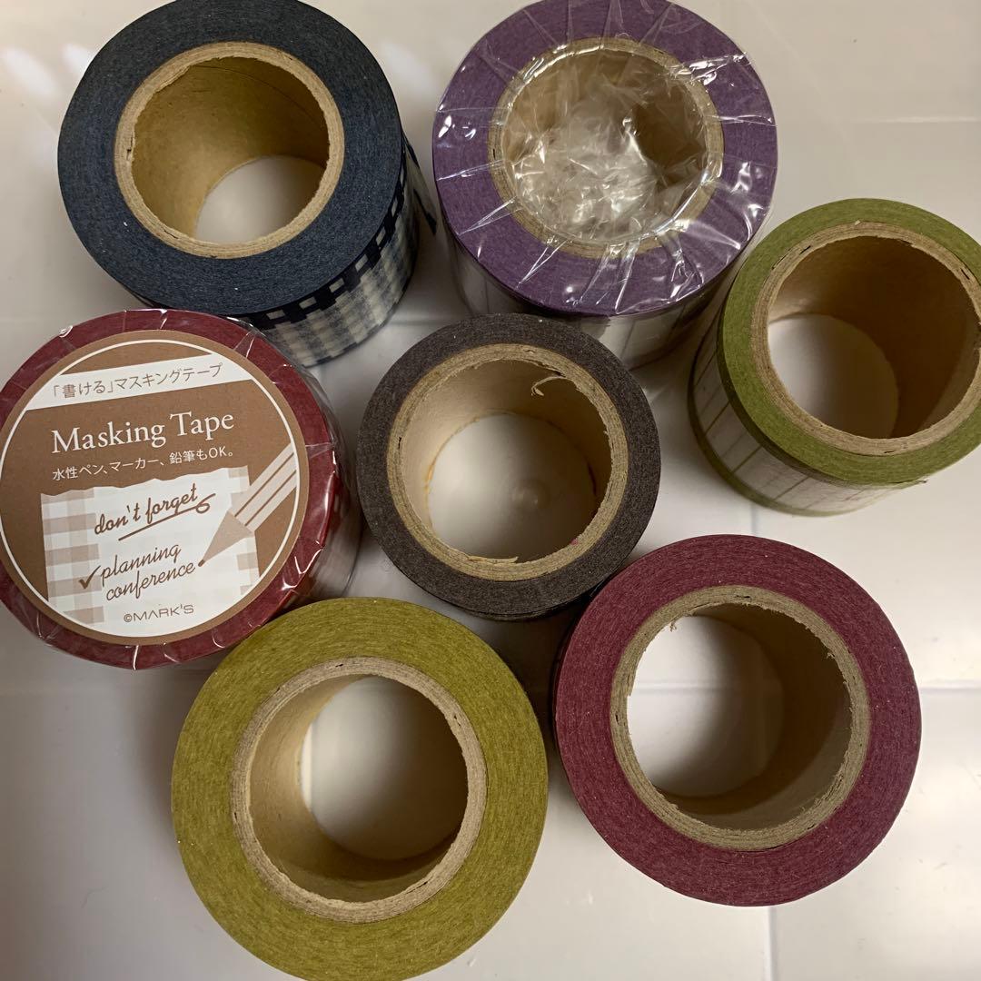 日*1様 MARK‘S マスキングテープ　メモ&リスト　7点セット