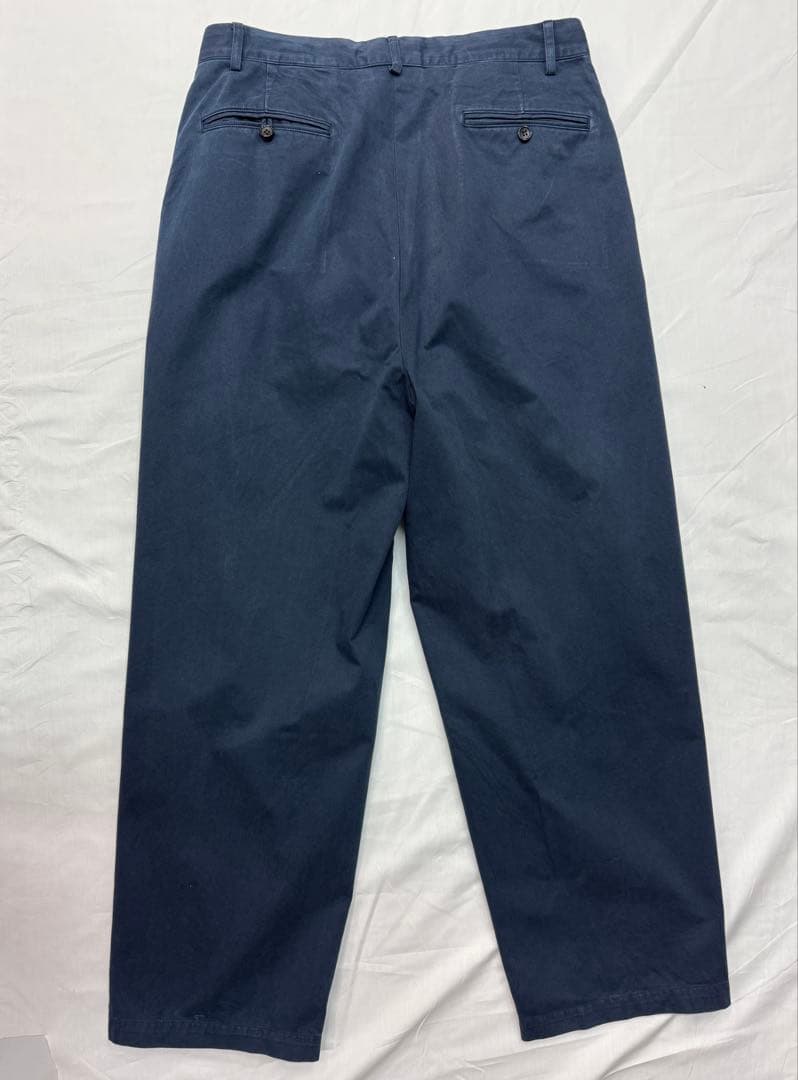パンツ a.presse 23SS navy Chino Trousers size3
