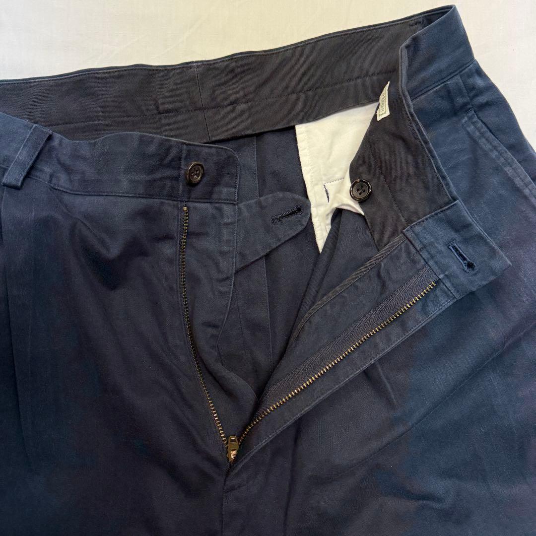 パンツ a.presse 23SS navy Chino Trousers size3