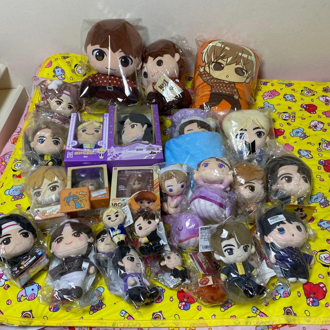 TinyTAN タイニータン Jin ジン ぬいぐるみ 等 まとめ売り30点