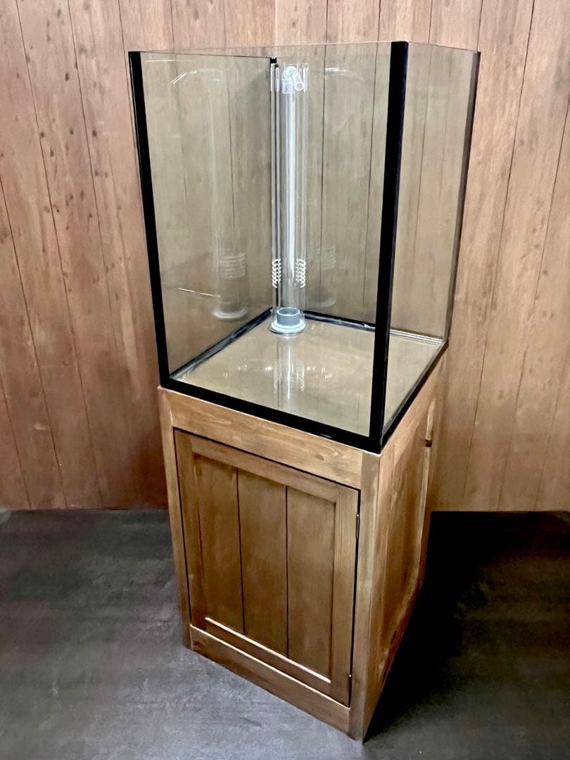一点限定　レアサイズ　450ｘ450ｘ600㎜オーバーフロー水槽 セット