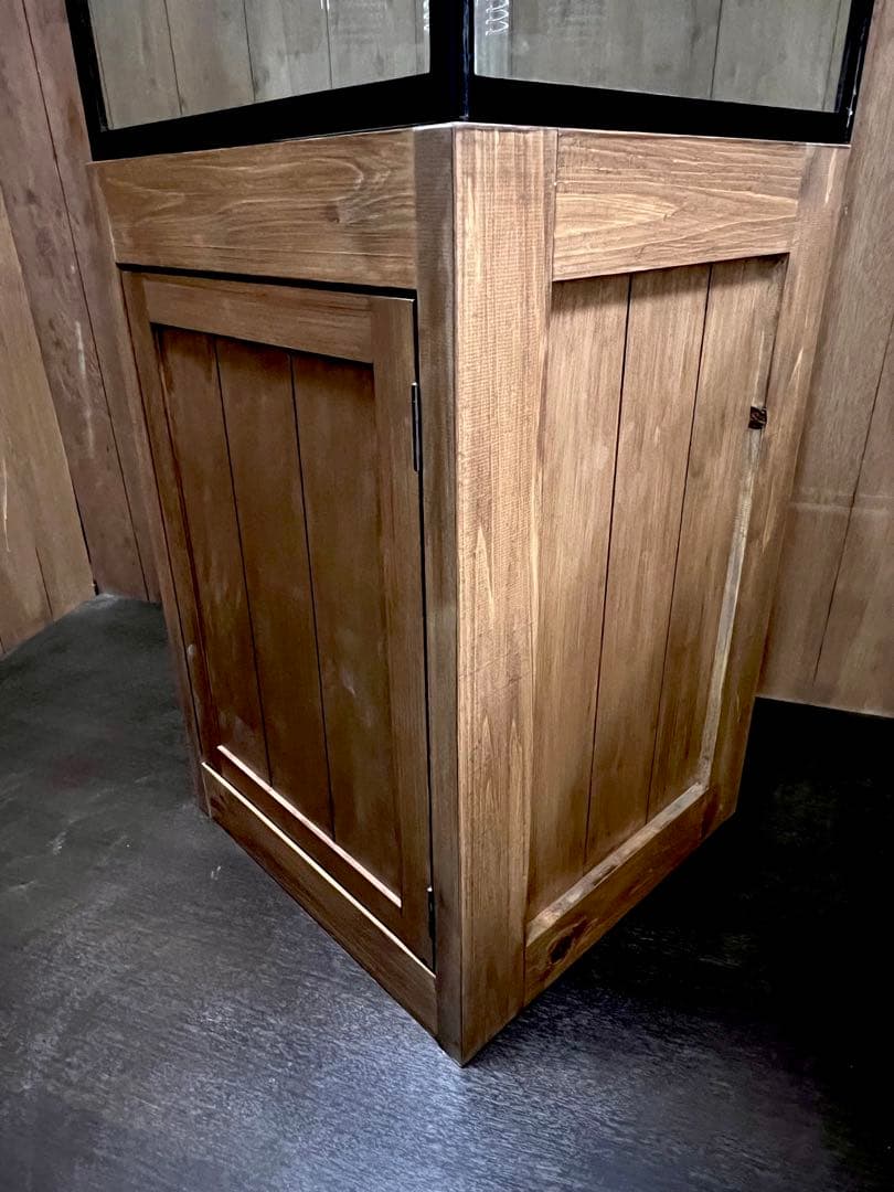 一点限定　レアサイズ　450ｘ450ｘ600㎜オーバーフロー水槽 セット