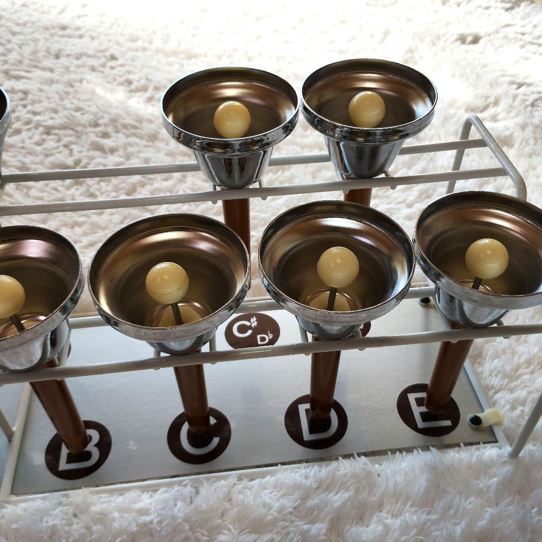 ミュージックベル✨️ 内田洋行 20音 スタンド UCHIDA ハンドベル