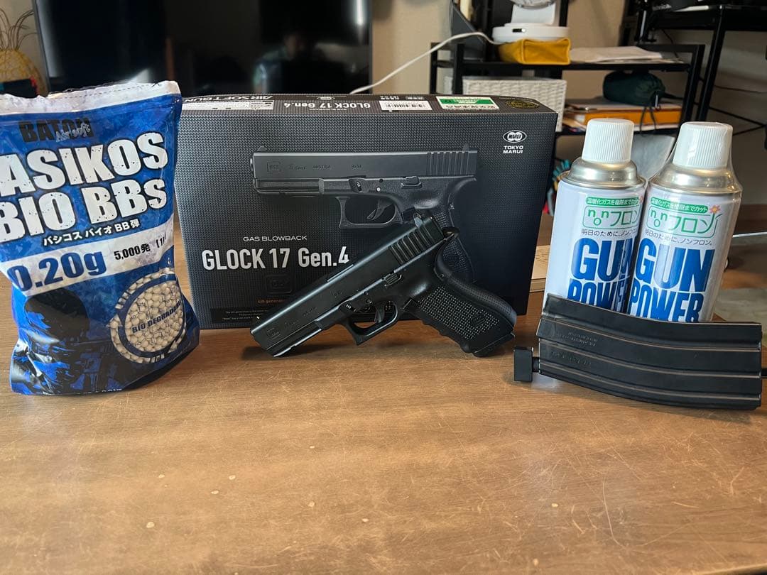 GLOCK 17 Gen.4 ガスガン セット