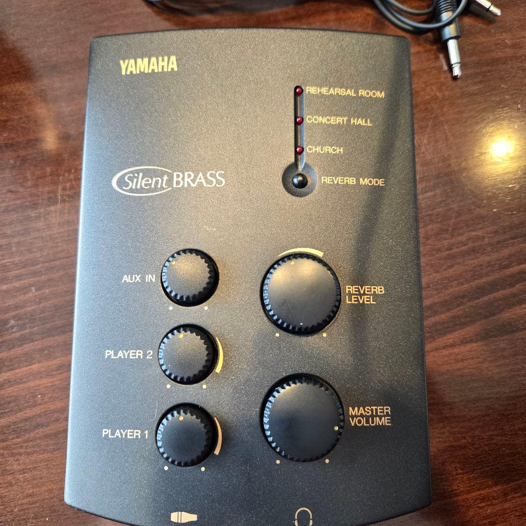 ほぼ未使用品 ヤマハ サイレントブラス SB7 トランペット用消音器 限定CD付