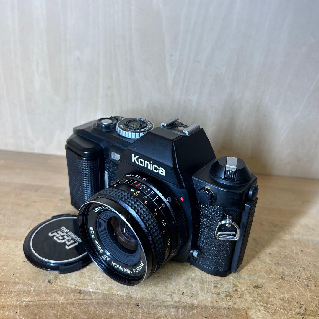 Konica FS-1+銘玉HEXANON AR 28mm f3.5 完動極美品