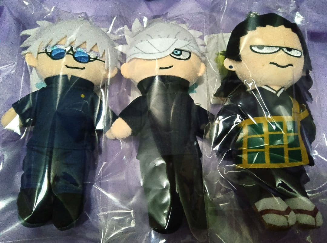 匿名配送★五条悟　夏油傑　3点セット　呪術廻戦PLAZA　ジロリ　ぬいぐるみ