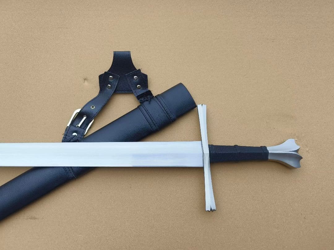 英翼武装剣 古兵器 武具 西洋剣 中世騎士の剣 片手剣【希少】高級 鑑賞用