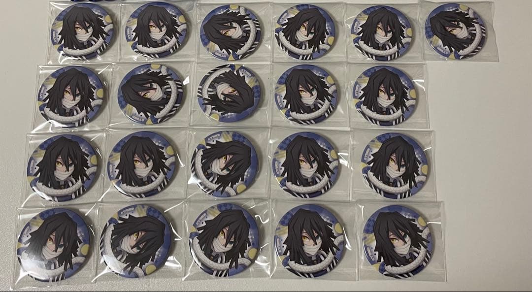 鬼滅の刃 全集中展 刀鍛冶の里編・柱稽古編 ランダム缶バッジ 伊黒小芭内