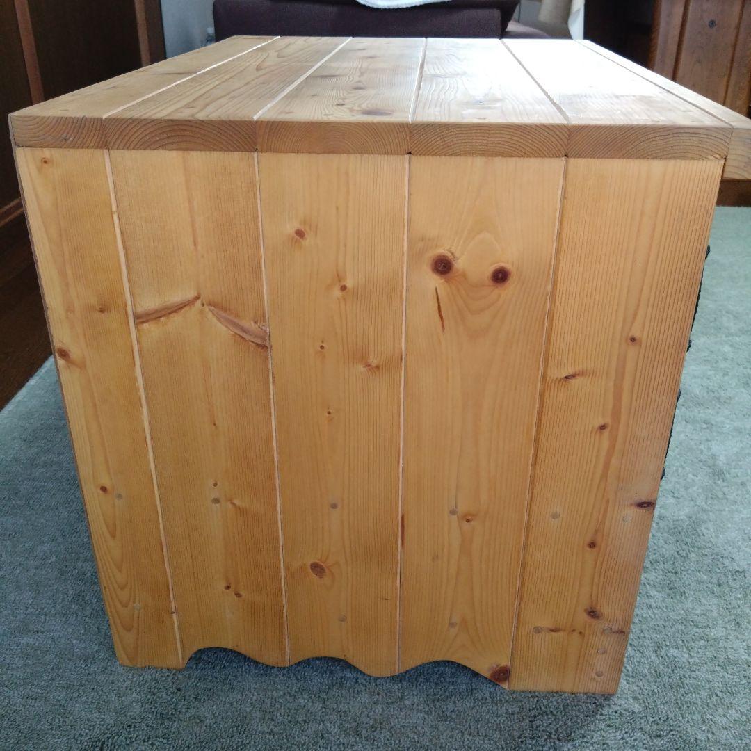 【カリレ】カントリー家具　ハンドメイド　ナチュラルウッド テレビボード