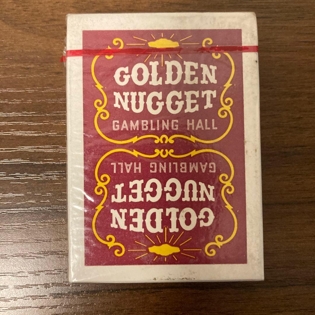 【vintage】GOLDEN NUGGED RED