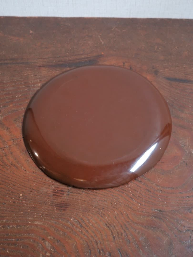 「19日まで掲載」鎌倉彫　千菓子器　漆工芸　お盆　台　箱付　Q1684