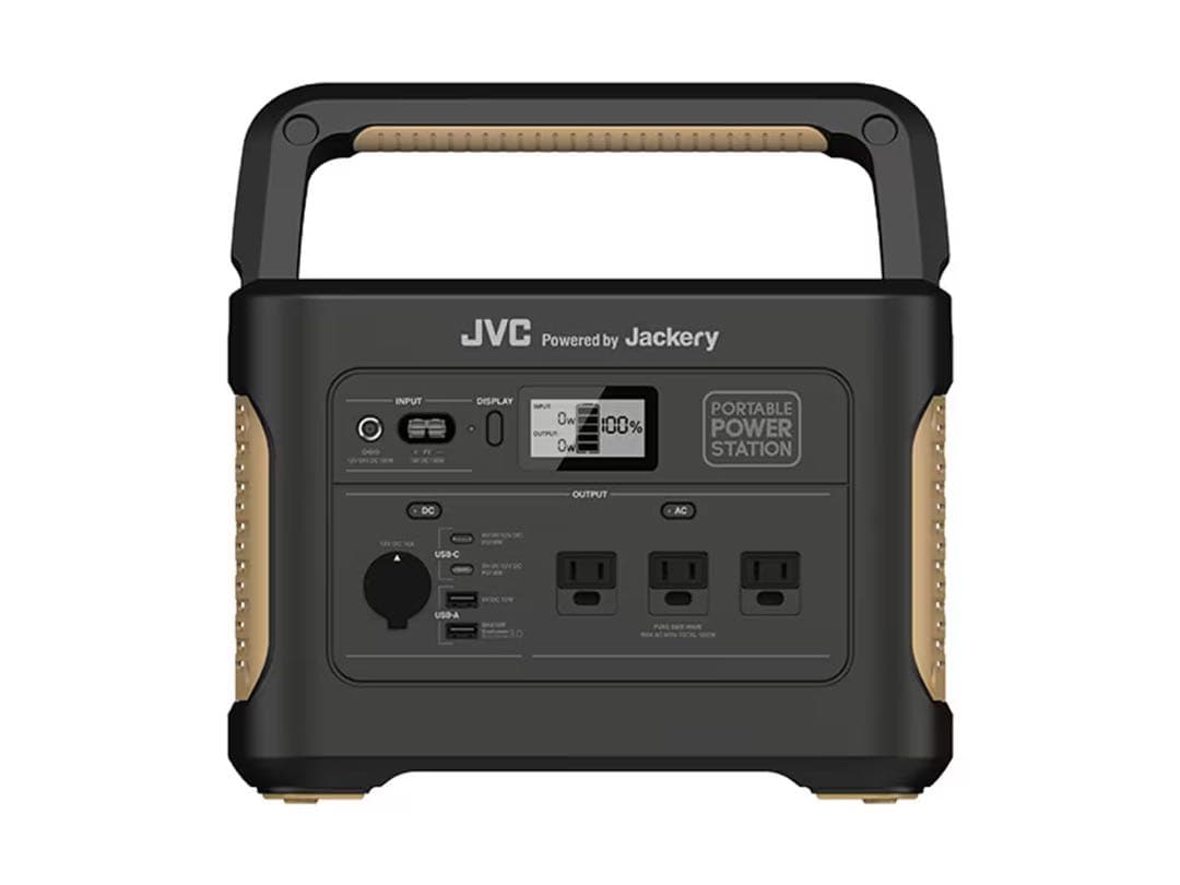 【新品・未開封】リチウムイオン電池ポータブル電源　BN-RB10-C JVC
