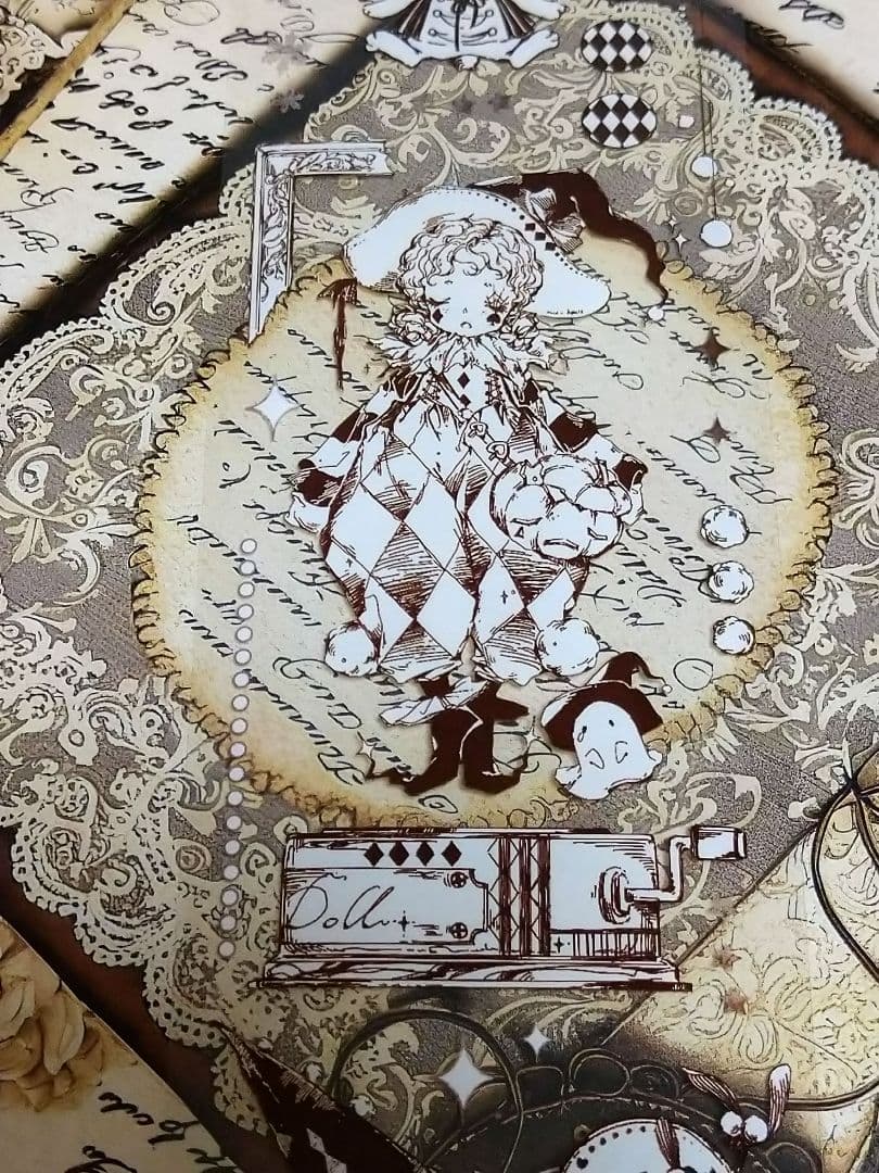 J1701＃神愚者(PET)野葵切り売り海外人物マステ女の子男の子