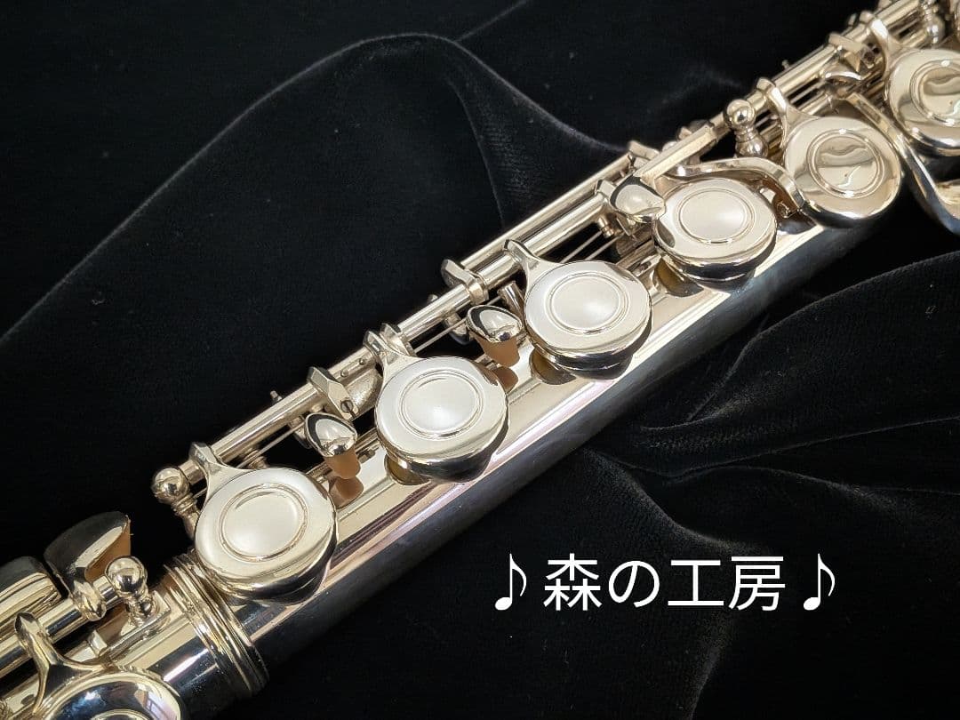 商談中【ゆう】銀メッキヤマハフルート YFL211S Eメカ