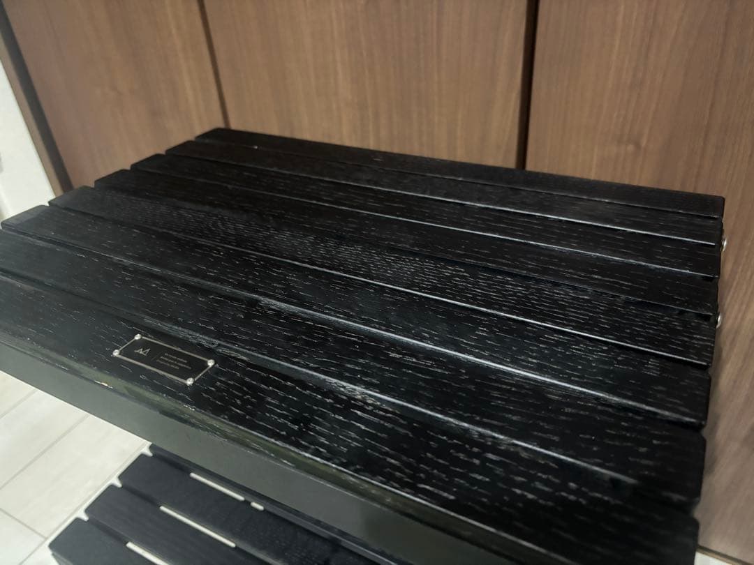 ANOBA（アノバ） BLACK EDITION ウッドラック3段