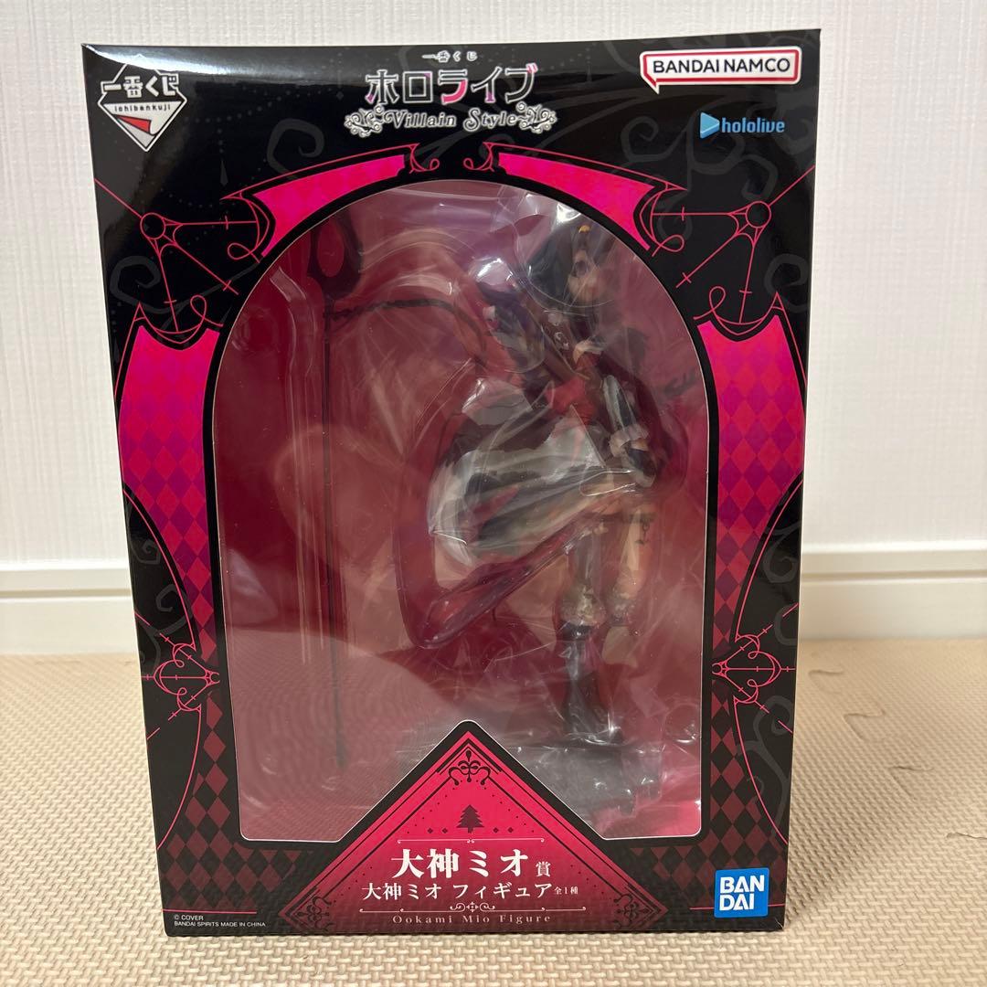 一番くじ ホロライブ ～Villain Style～ 大神ミオフィギュアおまけ付