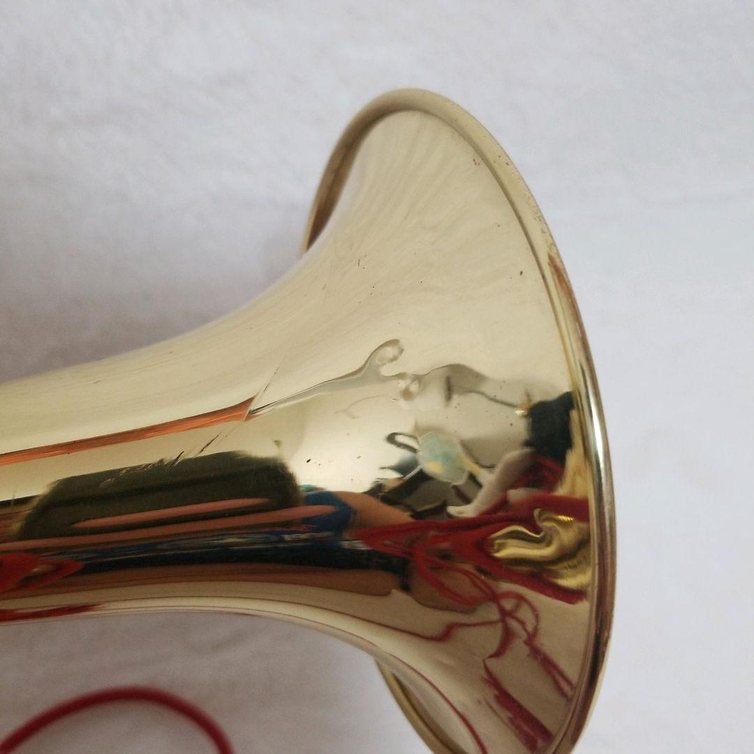 陸上自衛隊　らっぱ　信号らっぱ　 ラッパ ケース付き　らっぱ手