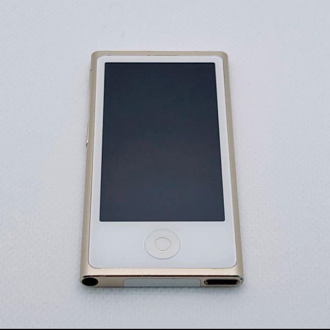 【希少】iPod nano 第7世代 16GB ゴールド MKMX2J/A