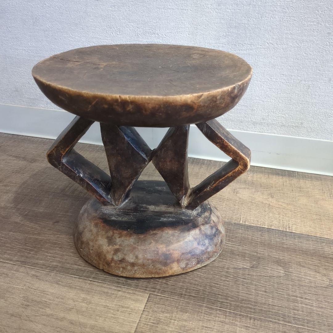 トンがスツール　セヌフォスツール　 アフリカンスツール