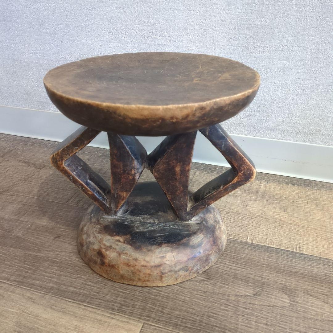 トンがスツール　セヌフォスツール　 アフリカンスツール