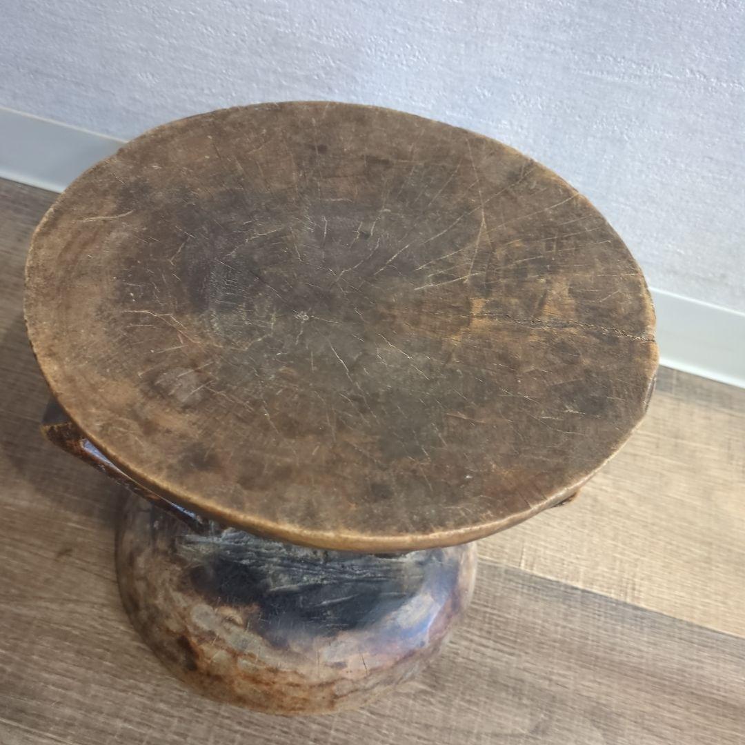 トンがスツール　セヌフォスツール　 アフリカンスツール