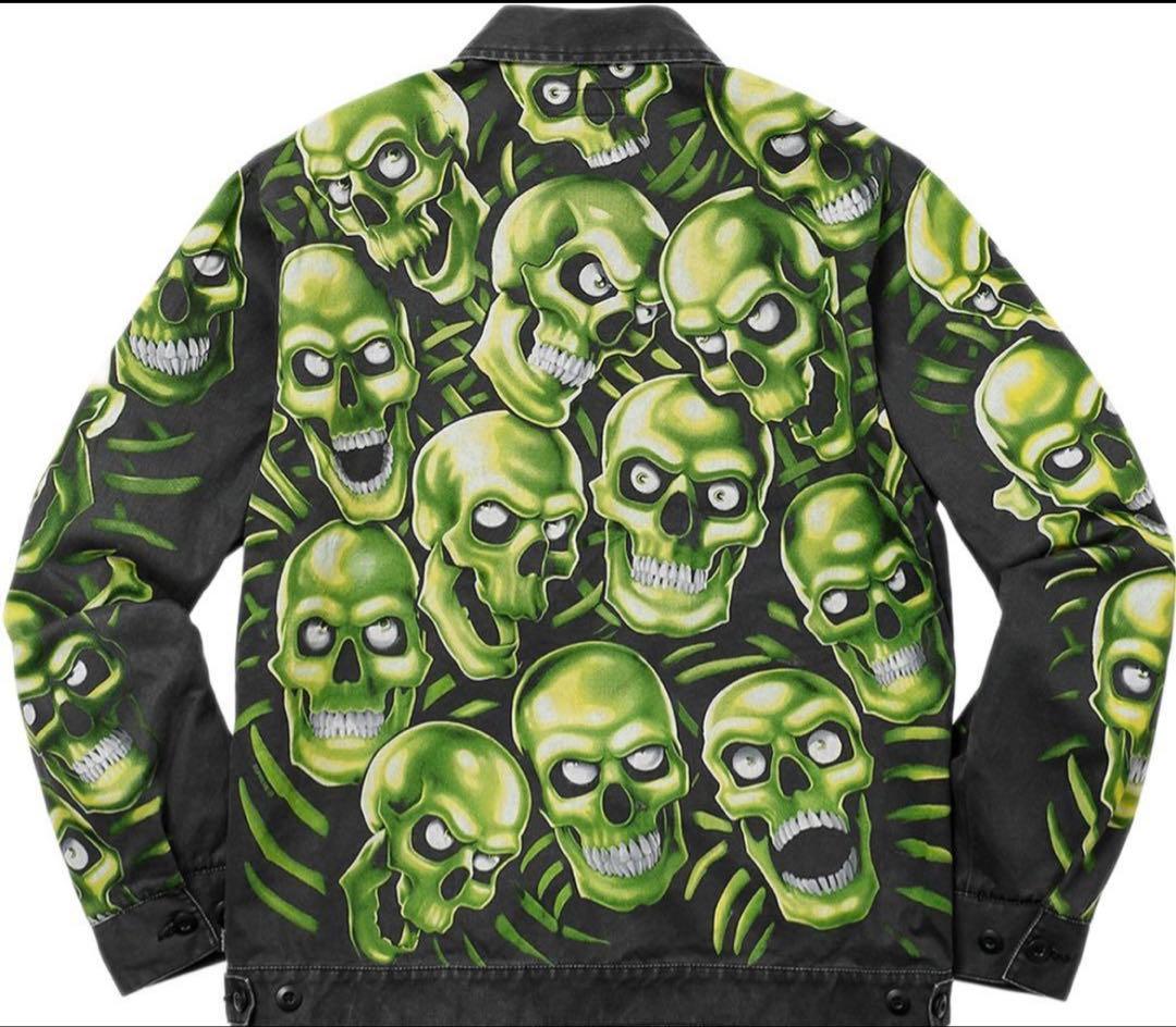 ジャケット・アウター Supreme Skull Pile Work Jacket 18SS