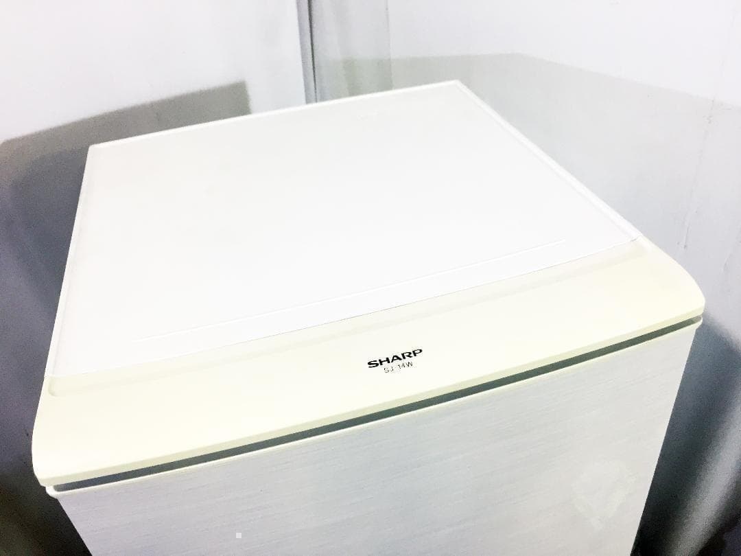 本州建物前　◆中古★SHARP 137L 冷蔵庫【SJ-14W-W】