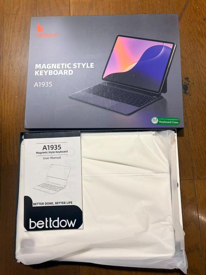 BETTDOW マジックキーボード iPad Air7 Air6(M2)