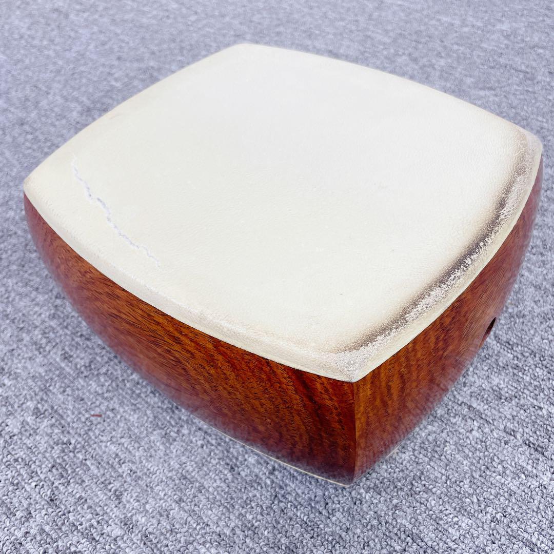 三味線 紅木 子持ち綾杉胴 一本溝 K18 犬皮 細棹 和楽器