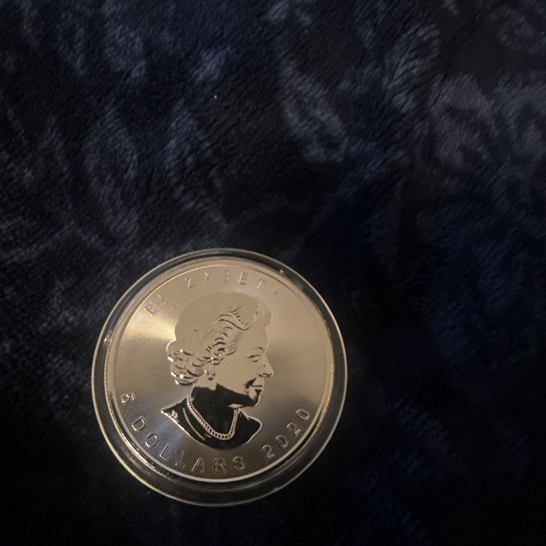 2020年 カナダ 1オンス 銀メープルリーフ