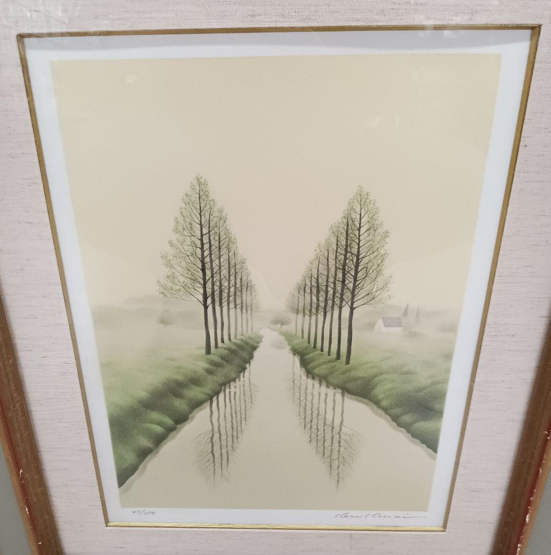 黒井健　「リトルストリー厶」　版画　絵画　額装　Ken Kuroi