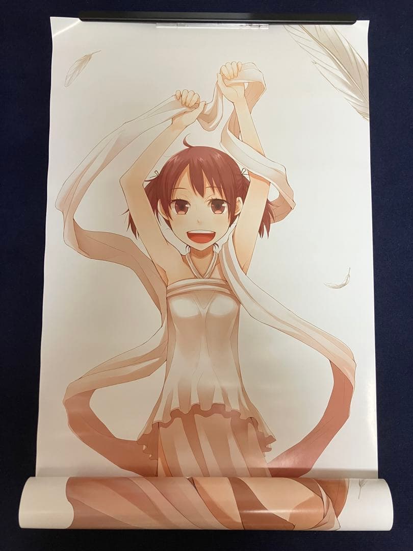 【非売品】狼と香辛料 ホロ ルカ 文倉 描き下ろし 超特大 両面 ポスター