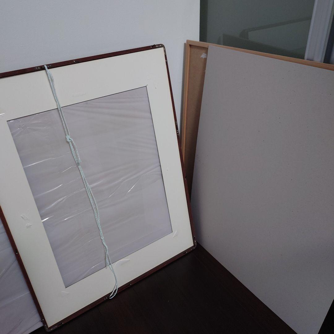 大判　額縁　850×660　マット付