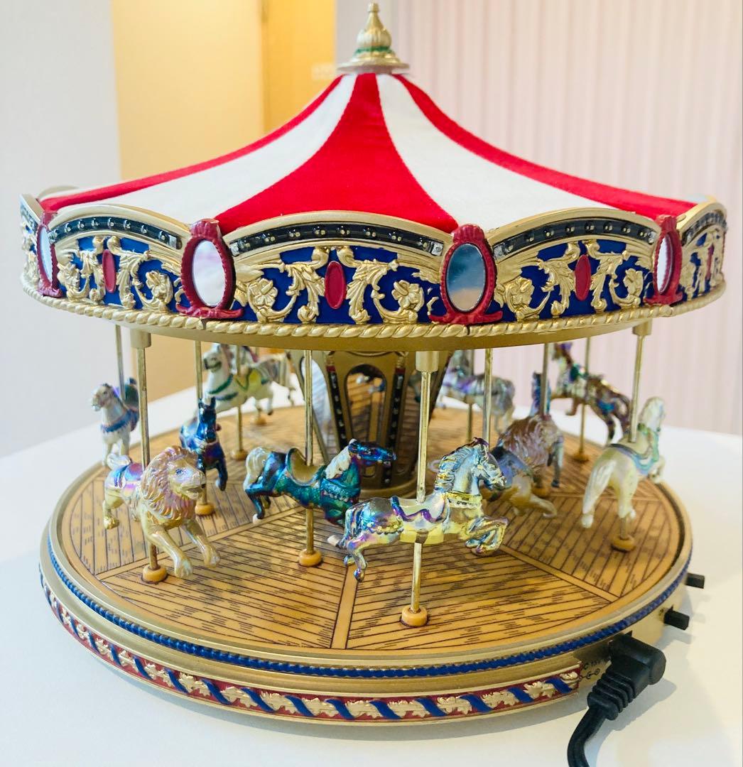 ☆ 美品！Mr.Christmas ミスタークリスマス メリーゴーランド ☆