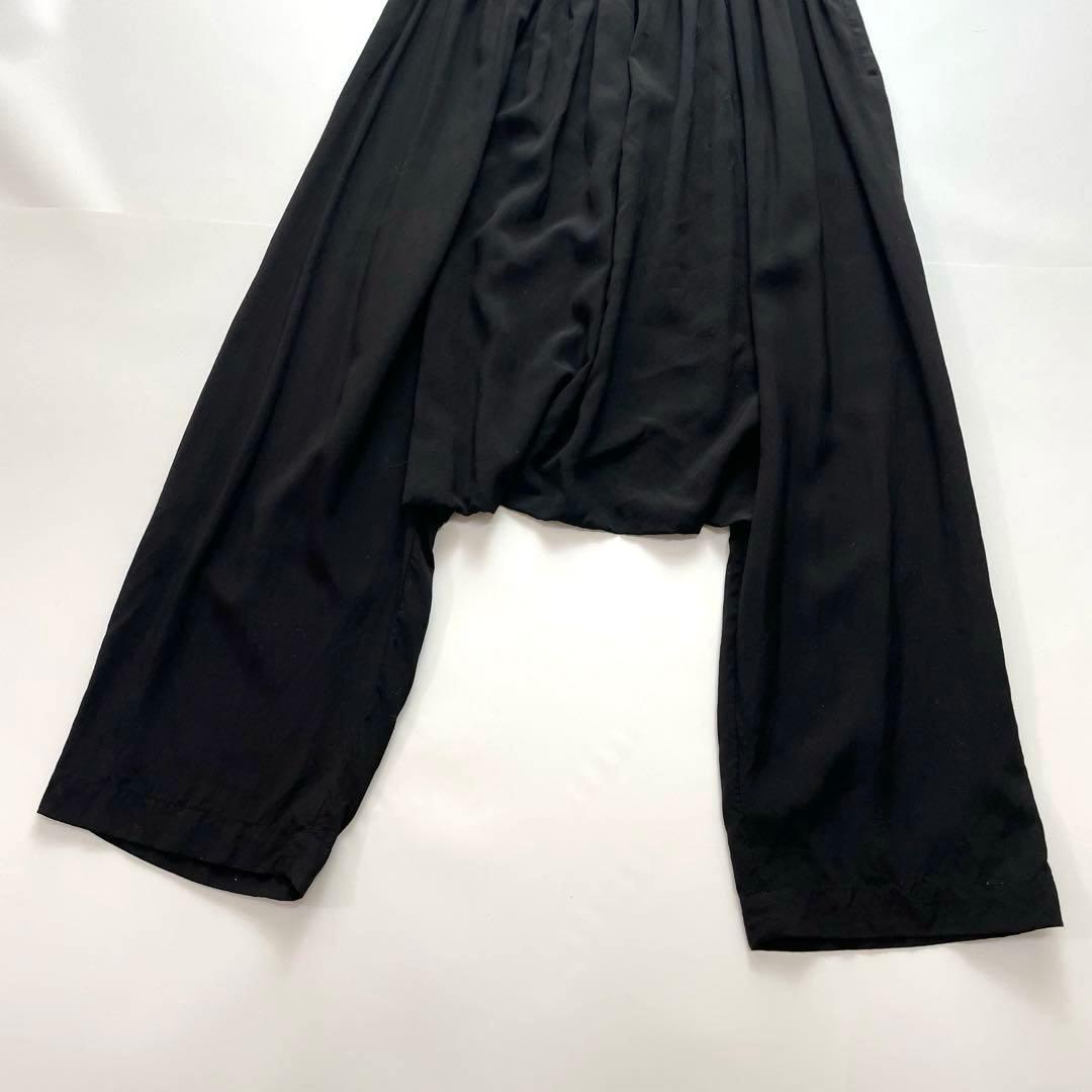 極美品 AD1992コムデギャルソン サルエルパンツ バルーン ギャザー 黒 M