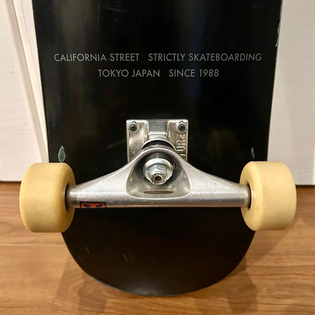 スケートボード コンプリート カリフォルニアストリート8.0inch ブラック