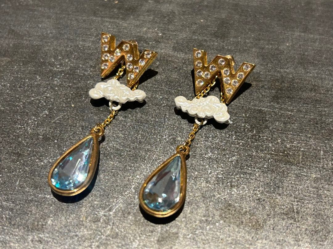 ジョジョの奇妙な冒険 PAMEO POSE ウェザー　ピアス　ゴールド