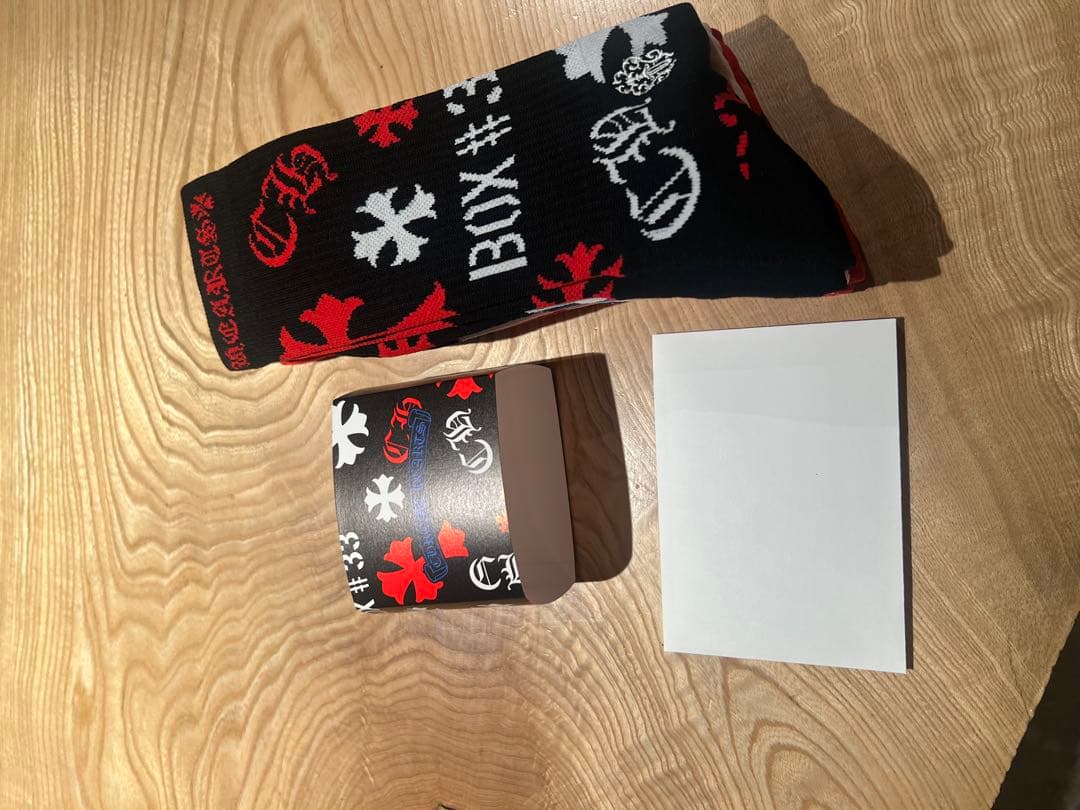 クロムハーツ STENCIL Socks ソックス 3足セット