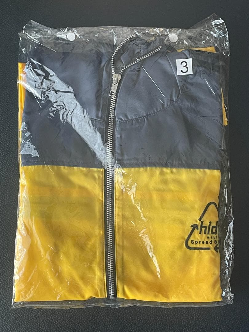 正規品 サイズ３ hideレモネード ラインパーカー イエロー LEMONeD